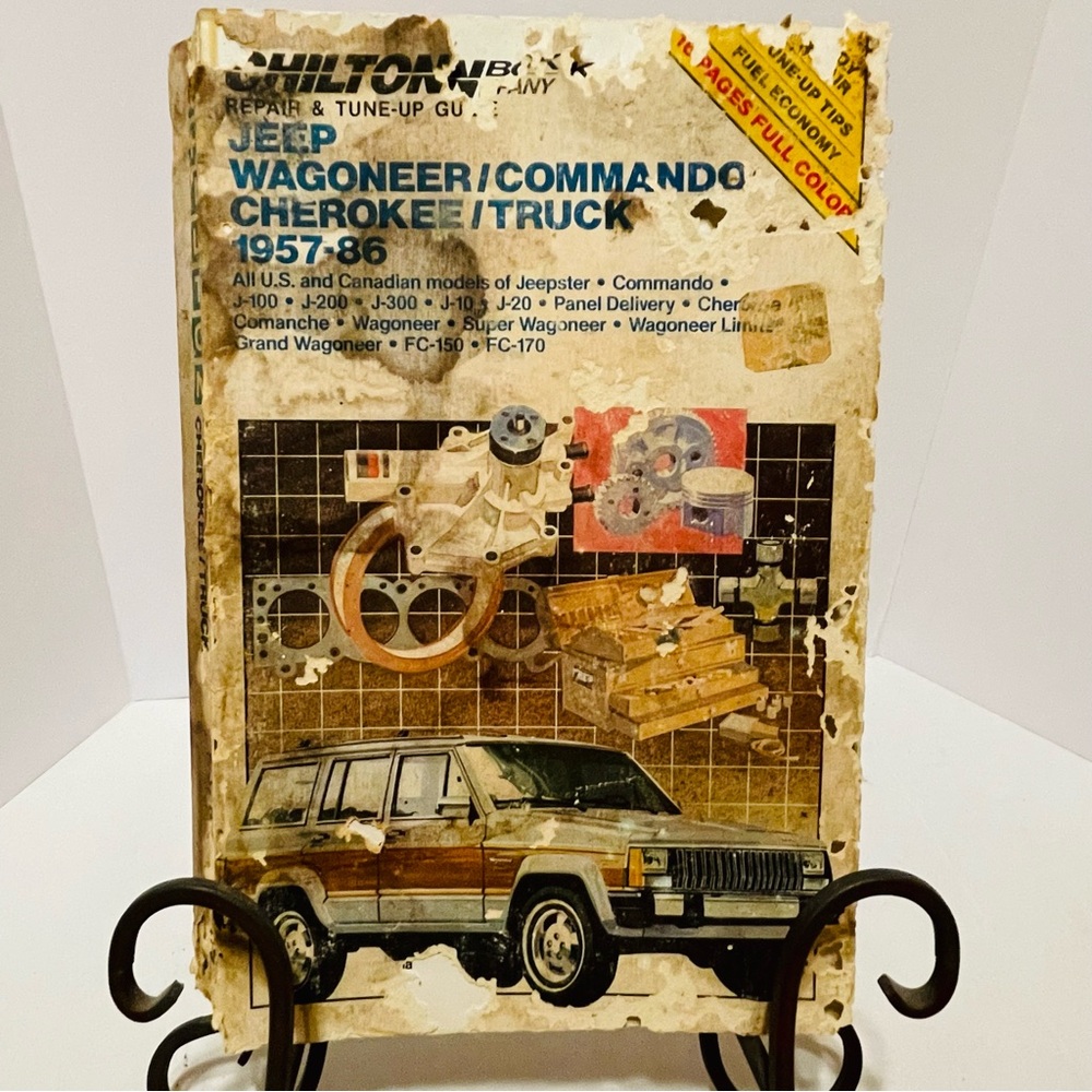 Chilton 1957-1986 Jeep Wagoneer/Commando/Cherokee/Truck Repair Tune-Up Guide